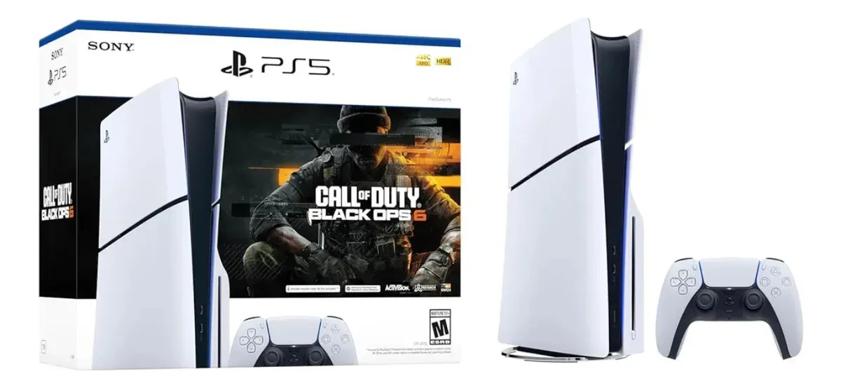 CONSOLA PS5 + JUEGO FÍSICO INCLUIDO