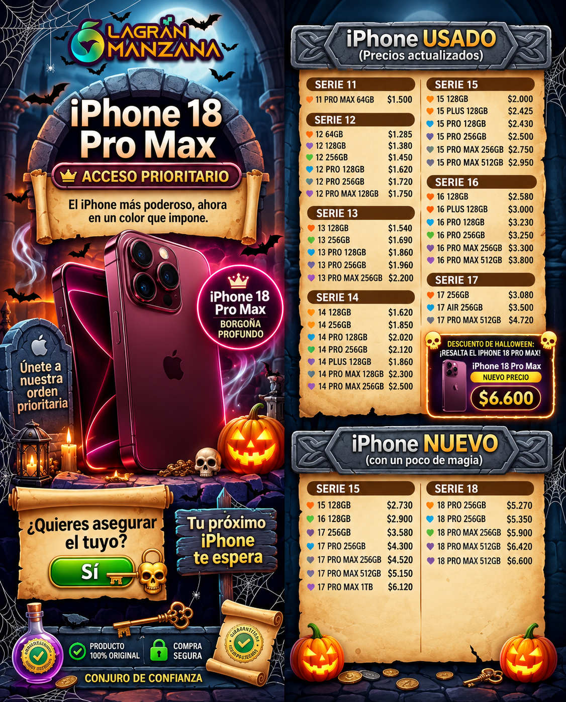 Ofertas de Halloween